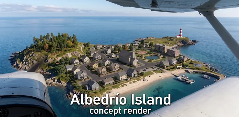 Albedrío is becoming an island